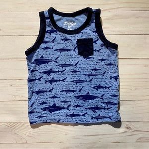 🌟4/$15🌟 OshKosh Baby Boy Tank Top EUC